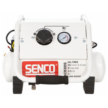 Kompresors AC8305 zema trokšņa, bezeļļas. 9bar, 83 l/min, 5l, 350W, AFN0028 SENCO (AFN0028)