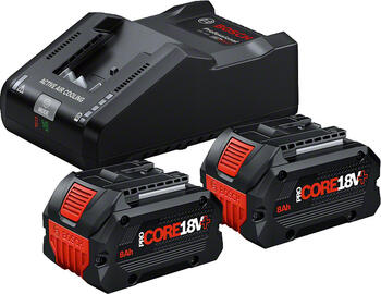 Sākuma komplekts 2 X PROCORE18V+ 8.0AH + GAL 18V-160 PROFESSIONAL 1600A02X03 BOSCH (1600A02X03)