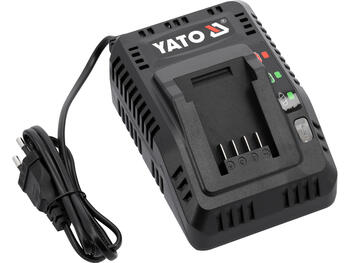Yato akumulatora lādētājs YT-828498, 18V, 2.2A, Li-Ion, 200-240V, 50/60Hz, uzlādes indikators, IPX0, II klase (YT-828498)