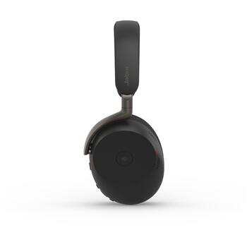 Jabra гарнитура Evolve3 85 MS Link390a 38599-999-999, Bluetooth 5.3, 20-20000 Hz, 35 Ω, 108.5 dB, 6 микрофонов, 30 м, 120 ч, 55 ч (38599-999-999)