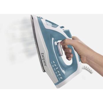 Beper Tvaika gludeklis P204FER002, 2400 W, 0.28 l, 25 g/min, nerūsējošais tērauds, regulējama tvaika padeve (P204FER002)