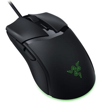 Razer игровая мышь Cobra RZ01-04650100-R3M1, 8500 dpi, USB Type-A, 6 кнопок, оптическая, черная, RGB подсветка (RZ01-04650100-R3M1)