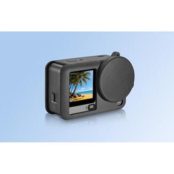 Puluz PU1076B силиконовый защитный чехол с ремнем для DJI Osmo Action 6, 51 см, защита от ударов (PU1076B)