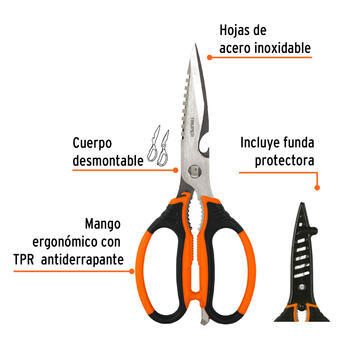 Šķēres 20cm TIC-8 TRUPER (TIC-8)