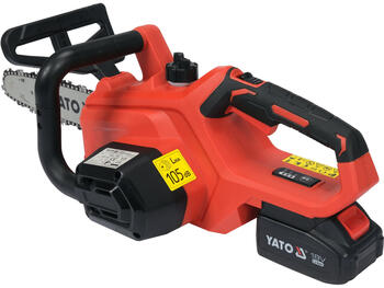 Yato Аккумуляторная цепная пила YT-828137, 18V, 12