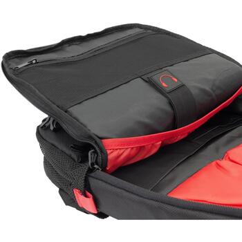 White Shark Рюкзак TROOPER GBP-009, 16 дюймов, 2 отсека, полиэстер, водоотталкивающий, черный с красными акцентами (TROOPER)