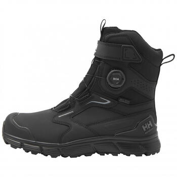 Helly Hansen drošības zābaki Kensington MXR Tall BOA S7S 78454_990-42, 42, melni, kompozīta purngals, Helly Tech membrāna (78454_990-42)