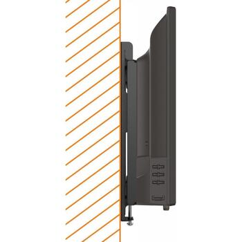 Manta Кронштейн P10, 200x200, 14''-43'', 25кг, черный, 1.9см от стены, 4 кронштейна, 8 дюбелей, 2 винта (P10)