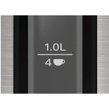 Bosch Электрический чайник TWK3P420, 2400 Вт, 1.7 л, нержавеющая сталь, 360° поворотная база, автоматическое отключение (TWK3P420)