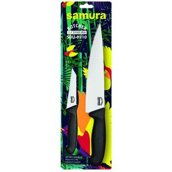 Samura набор из 2 ножей Butcher SBU-0210, AUS-8, 58 HRC, рукоятка TPE (SBU-0210)