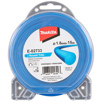 Триммерный шнур круглый 1,6мм x 15м E-02733 MAKITA (E-02733)