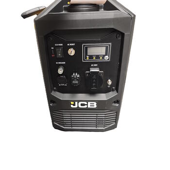 JCB JCB-IG2000 invertora benzīna ģenerators elektroapgādei 2000W 230V 80cm³ 5L Pure Sine Wave USB USB-C (JCB-IG2000)