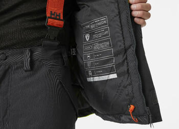 Helly Hansen Hi-vis зимняя куртка Alna 2.0 71392_369-S, 100% полиэстер 215 г/м², 100% полиамид 235 г/м² (71392_369-S)