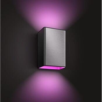 Philips Hue уличный настенный фонарь WCA Resonate 8718696174395, 8Вт, 1180лм, 2000-6500К, IP44, LED, Bluetooth/Zigbee (8718696174395)
