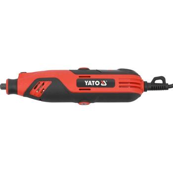 Yato LED rotācijas instruments YT-82077, 130W, 220-240V, 50Hz, 10000-35000 min⁻¹, 2.3/3.2mm, IP20, II klase, 35mm, urbšana (YT-82077)