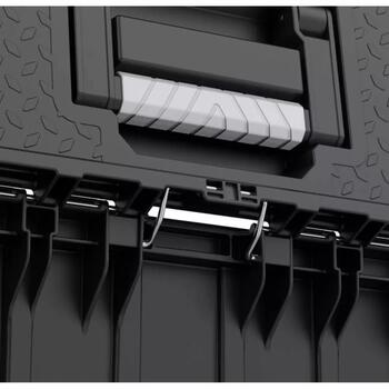 Keter Connect Tool Box 30205288, 54x31,2x27,5cm, metāla stiprinājumi, ergonomisks rokturis, savienojams ar Connect sistēmu (30205288)