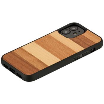 Man&Wood чехол M8511B, коричневый, совместим с Apple iPhone 12 mini, 5.4 дюйма (M8511B)
