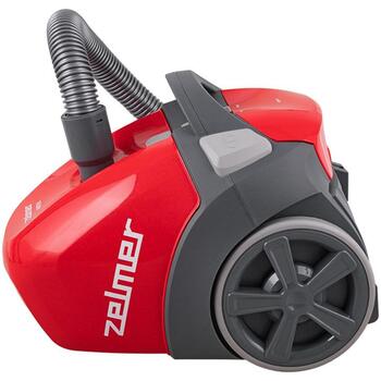 Zelmer Пылесос ZVC3500R 81105728P, 900 W, 3.5 л, HEPA фильтр, 6 м шнур, телескопическая труба, 8.8 м радиус действия (81105728P)