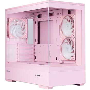Zalman P30 PINK V2, mATX Mini-Tower datora korpuss, 3x120mm ARGB ventilatori, rozā (P30 PINK V2)