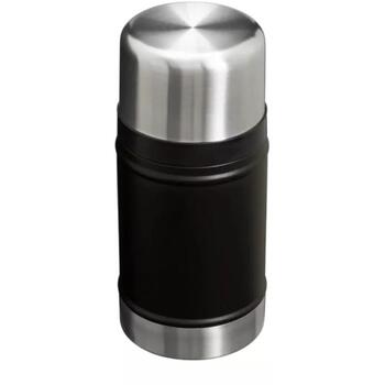 Stanley Термос для еды 28113500031 0.7L, черный, нержавеющая сталь 18/8, двойная вакуумная изоляция, сохраняет тепло до 15ч (28113500031)
