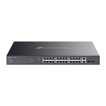 TP-LINK Omada ES228GMP коммутатор, 26xGbE, 24xPoE+, 384W, 2xSFP, управляемый L2+ (ES228GMP)