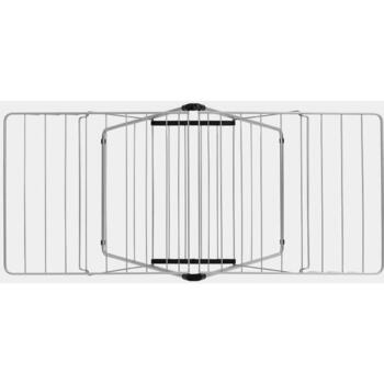 Brabantia HangOn сушилка для белья 403422, 20м, 6 крючков, регулируемая высота, складная, детский замок (403422)