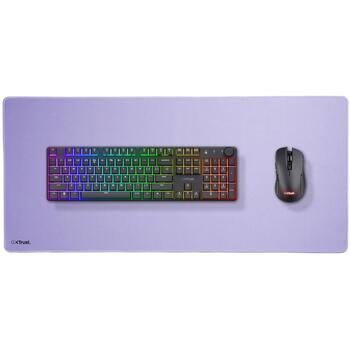 Trust peles paliktnis GXT 759P 25614, 900x400x3 mm, XXL, violeta, spēļu, neslīdoša pamatne, sašūtas malas, PET (25614)