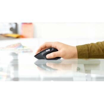 Logitech оптическая мышь MX Master 3S 910-006559, 8000 DPI, 7 кнопок, Bluetooth, перезаряжаемая, эргономичный дизайн (910-006559)
