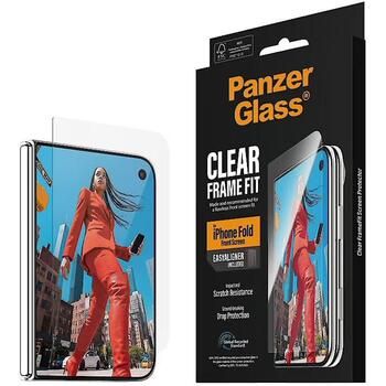 PanzerGlass FrameFit w. EasyAligner | Screen protector | Apple | iPhone Duo | Glass | Transparent (PG05367)