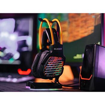 A4Tech Наушники A4Tech Bloody G565 Energy A4TSLU47748, 20Гц-20кГц, 105дБ, 16Ω, 2м, USB, Виртуальный 7.1 объемный звук (A4TSLU47748)
