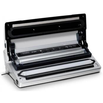 Caso VC200 vakuuma iepakošanas iekārta, 01390, 120 W, 30 cm, temperatūras kontrole, sudraba (01390)