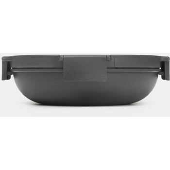 BRABANTIA Make & Take pusdienu bļoda, 1L, dark grey (206009)