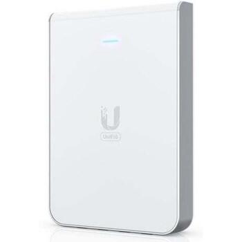Ubiquiti bezvadu piekļuves punkts U6-IW, 802.11ax, 2.4 GHz/5 GHz, 10/100/1000 Mbit/s, 1 RJ-45 ports, MU-MIMO, PoE in (U6-IW)