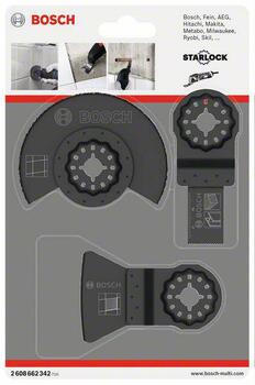 Multi instrumenta asmeņu komplekts (3gab.) 2608662342 BOSCH (2608662342)