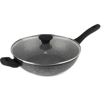 Salter Вок BW05753S2EU7, 29см, 3.5л, алюминий, с крышкой, газовая, электрическая, индукционная, керамическая (BW05753S2EU7)