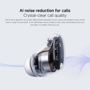 Беспроводные наушники со встроенным микрофоном и Bluetooth-подключением Redmi Buds 6 Play Black BHR8776GL Xiaomi (BHR8776GL)