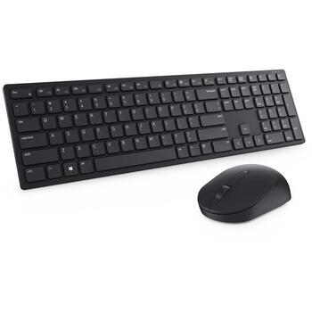 Dell KM5221W клавиатура, 580-AJRP, 2.4 GHz, 10 м, 3 кнопки, 12 горячих клавиш, 1600 DPI, батареи в комплекте (580-AJRP)