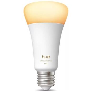 Philips Hue WA 1600 A67 1P EU, умная лампа, E27, 11.8 Вт, 1600 лм, 1000-20000 K, Bluetooth, Zigbee, 8720169364288 (8720169364288)
