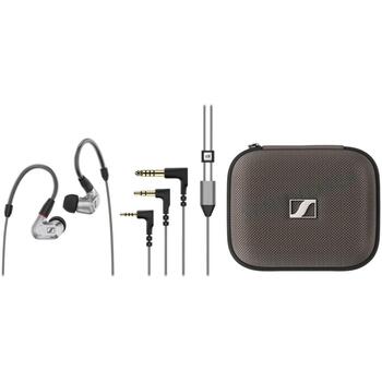 Sennheiser Наушники IE 900 508949, 16Ω, 94dB, 5-48000Hz, серебристый, in-ear, проводные, 3.5mm, 2.5mm (508949)