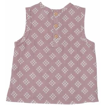 Lodger Tank Topper Tribe Muslin детский топ без рукавов TP 107_74, размер 74, 100% хлопок, Oeko-Tex, розовый (TP 107_74)