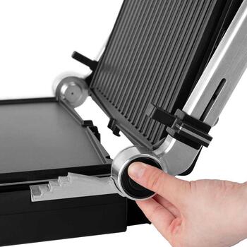 Gastroback Gourmet BBQ Advanced Smart 42423, 2400W, 6 в 1 устройство, 5 автоматических программ, LCD, компактное хранение (42423)