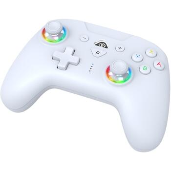 Subsonic Игровой контроллер SA5633-2, беспроводной, белый, вибрация, гироскоп, встроенный аккумулятор, применение Switch (SA5633-2)