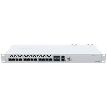 Mikrotik CRS312-4C+8XG-RM управляемый коммутатор, 8 x 10G RJ-45, 4 x 10G combo, 240 Gbit/s, 178 Mpps, 1U, USB 2.0, AC-in (CRS312-4C+8XG-RM)