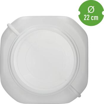 Browin Бочка 360440, 40L, 22см, белая, с ручками, HDPE, пищевой пластик (360440)