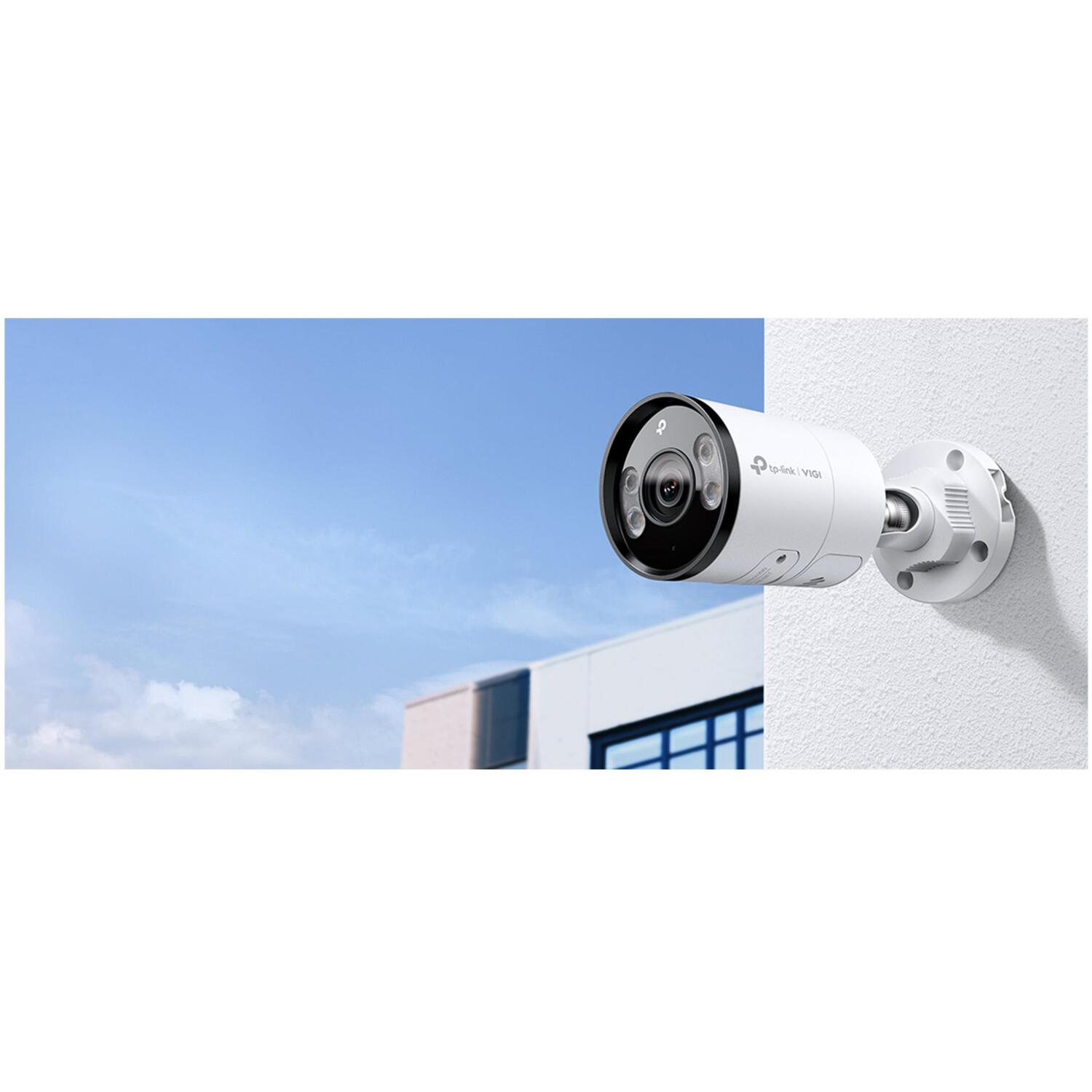TP-Link InSight S385(2.8mm), VIGI Уличная Цветная Сетевая Камера, 8 МП, 2.8mm, H.265+, MicroSD до 512 ГБ, 360° поворот, 25 к/с (InSight S385(2.8mm))