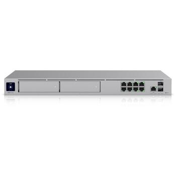 Ubiquiti Dream Machine Pro Max шлюз/контроллер UDM-Pro-Max, 10, 100, 1000, 2500 Mbit/s, 128 GB SSD, 9 RJ-45 портов (UDM-Pro-Max)