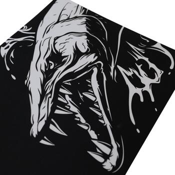 Baracuda spēļu peles paklājiņš REVENGE, 750x350mm, 3mm, tekstils, gumija, neslīdoša virsma (REVENGE)