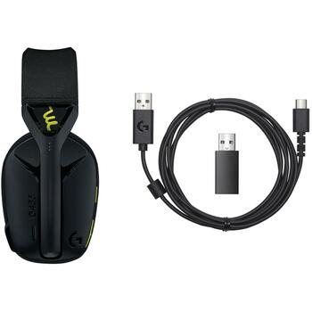 Logitech Наушники 981-001050 40 мм, 165 г, 18 ч времени работы, Bluetooth, 10 м беспроводной диапазон, 2.4 ГГц (981-001050)