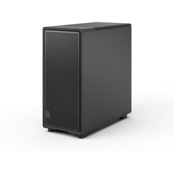 Fractal Design Datora korpuss Epoch FD-C-EPO1A-02, ATX, melns, rūdīts stikls, 3x 120 mm ventilatori, 372 mm GPU (FD-C-EPO1A-02)
