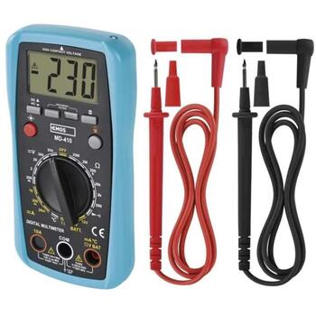 Emos Мультиметр MD-410 M3691N, 168 × 83 × 35 мм, 20 мА – 10 А AC, 20 мА – 10 А DC, 200 мВ – 300 В AC, 200 мВ – 300 В DC (M3691N)